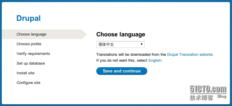 Drupal8系列（三）：安装和初始化设置-Ubuntu 14.04 LTS