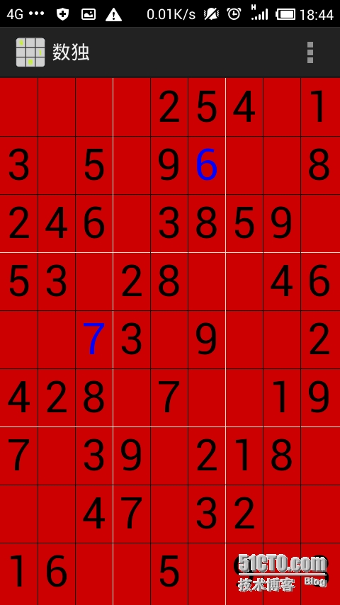 [Android]开发数独游戏思路分析过程