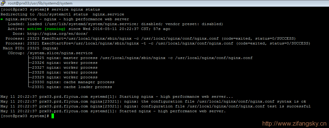 解决Nginx启动脚本在redhat上不兼容问题