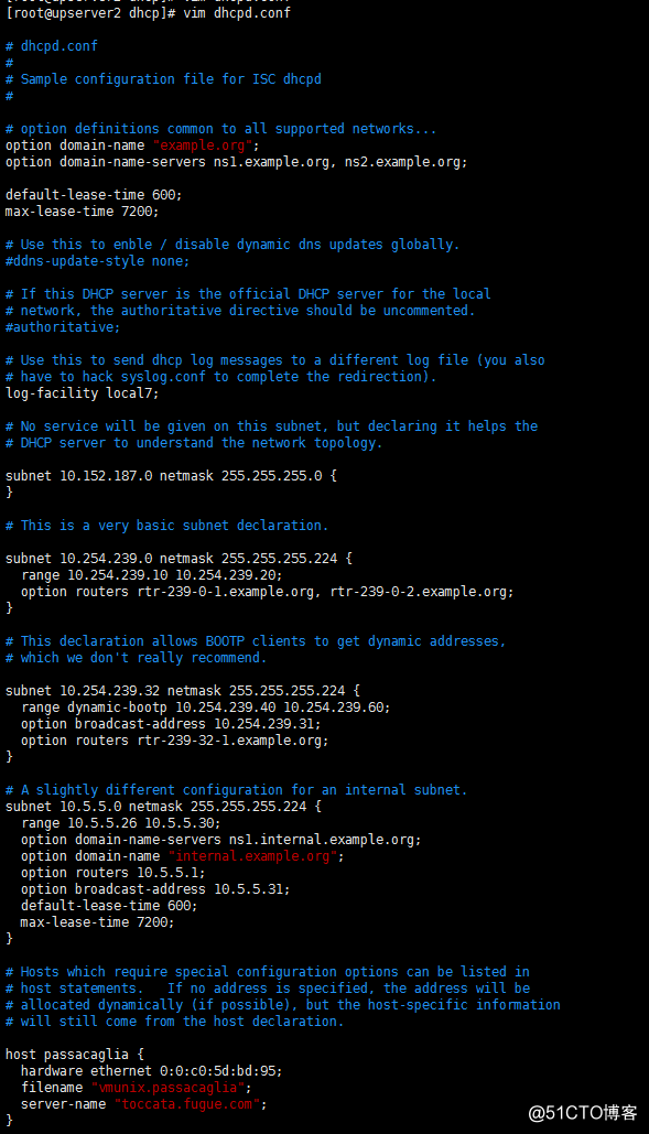 Linux自学笔记——dhcp，tftp，pxe