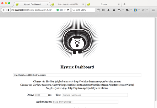 springcloud hystrix(监控、熔断、降级)