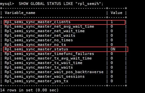 mysql数据库半同步复制