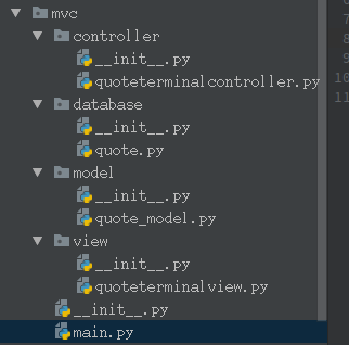 python mvc设计模式(一)