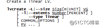 Linux LVM 之LV