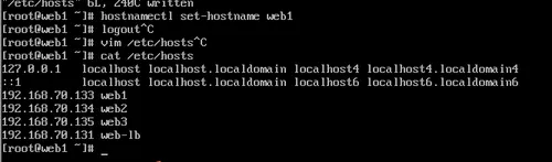 2-2修改web1的主机名并修改hosts文件.png wKioL1jRGWfywqw1AAAWtiIQhlc080.png-wh_50