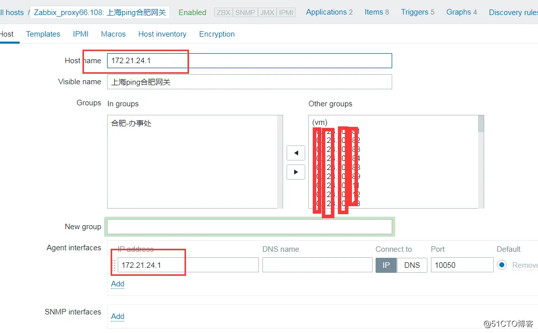 Zabbix通过ping监控主机主机是否在线