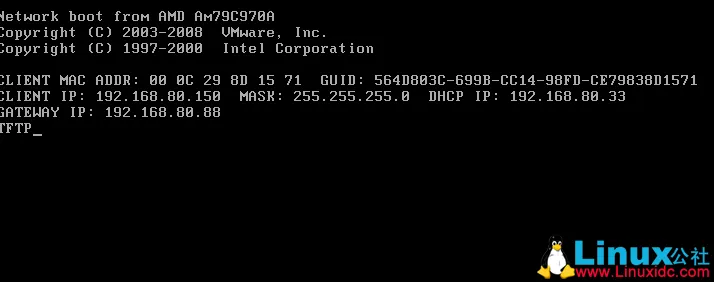 PXE网络装机(有人值守与无人值守安装)
