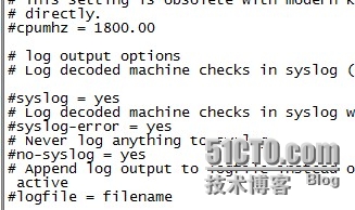 服务器硬件检测(采用mcelog)