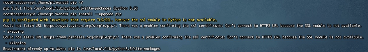 pip的问题  Can't connect to HTTPS URL because the SSL module is not available