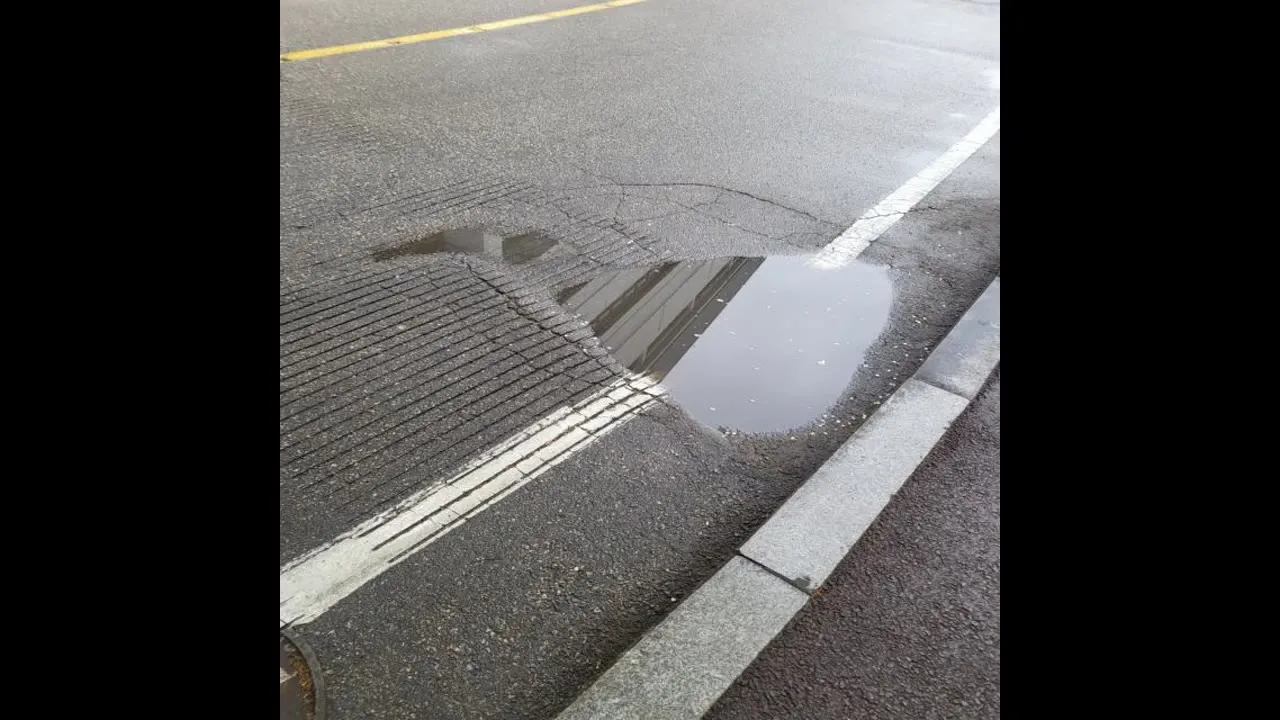 道路积水yolo数据集 原始样本抽帧。