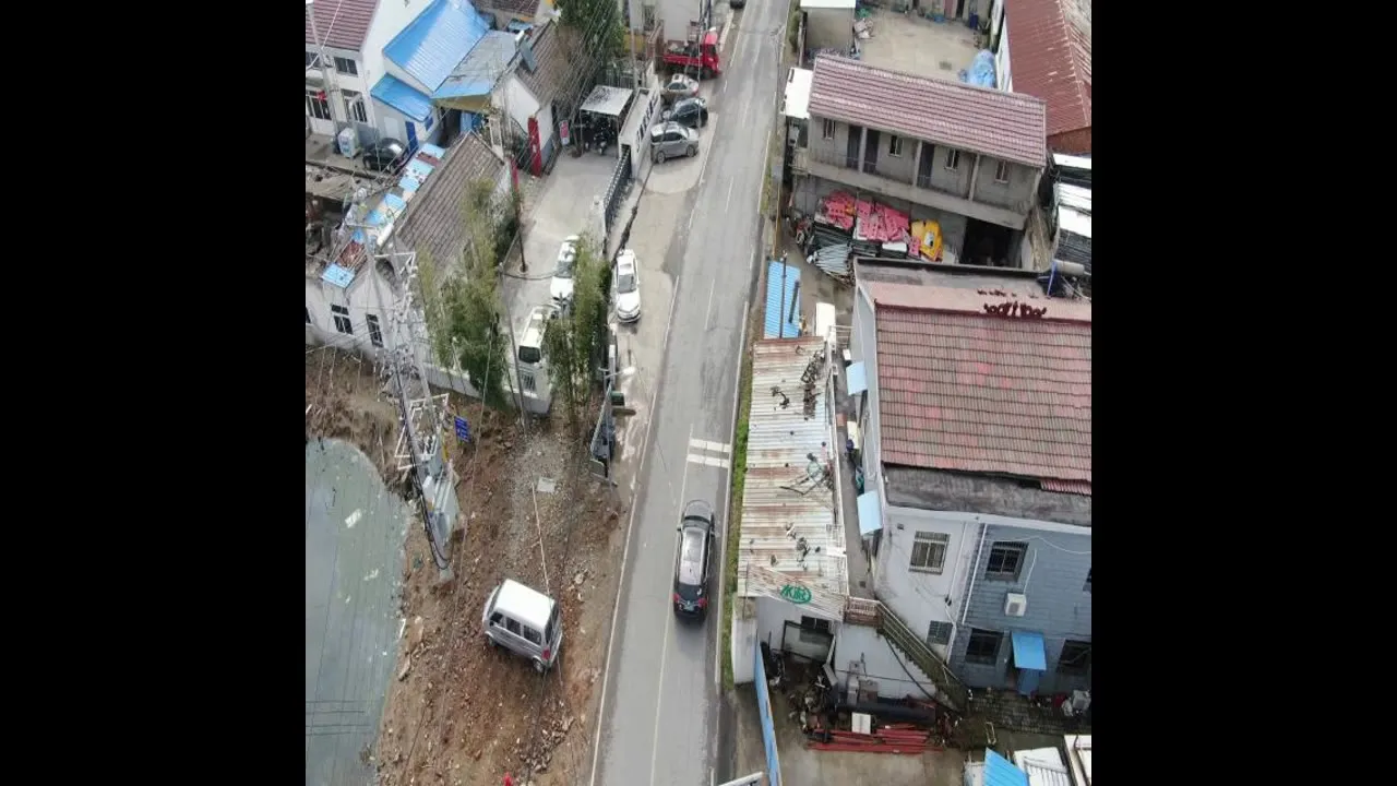 航拍房屋违建检测数据集 原始样本抽帧。