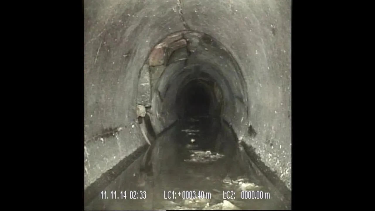 下水管道损坏检测数据集 原始样本抽帧