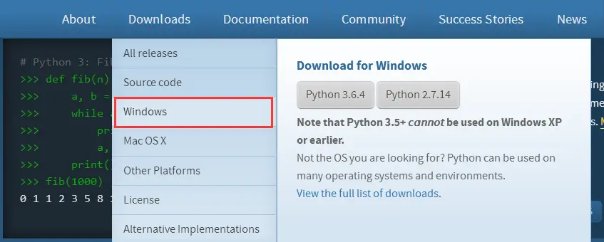 Python3 的入门安装