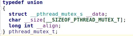 pthread_mutex_t结构