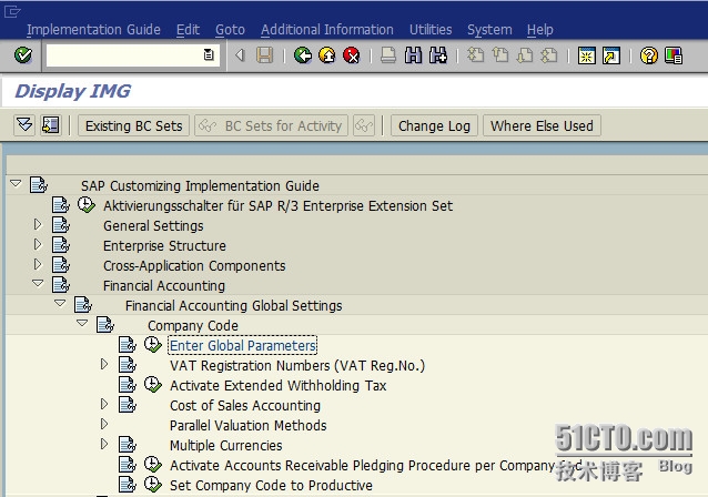 SAP R3 FI 上线 顾问设置教程（二）