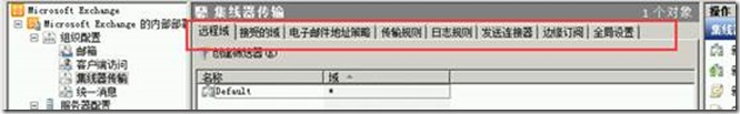 Exchange 2010 集线器传输相关知识