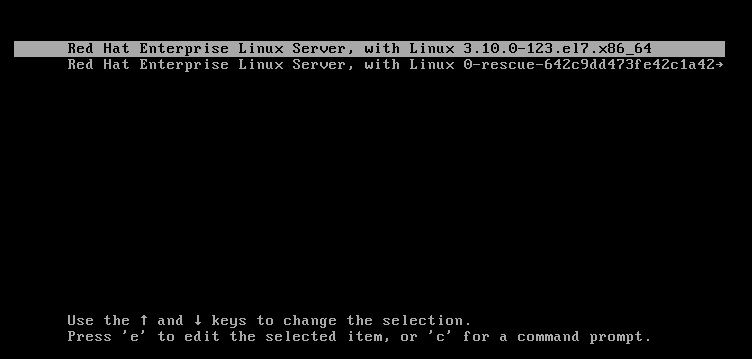 Linux忘记root密码解决办法