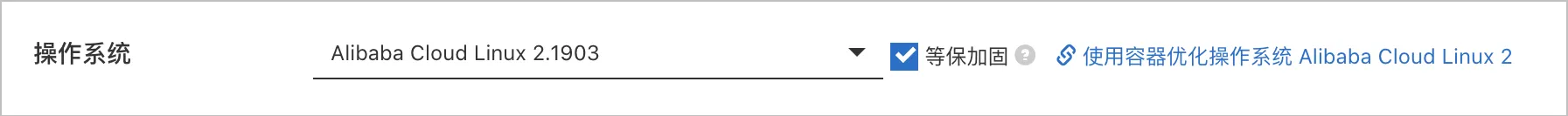 ACK正式支持对基于Alibaba Cloud Linux操作系统的集群进行等保加固