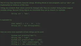 java中的String、StringBuffer和StringBuilder的详细分析