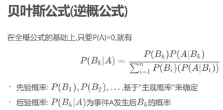 贝叶斯公式