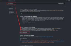 修改 Vscode 终端为 git bash