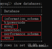 MySQL入门学习笔记（上）
