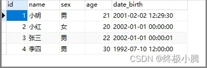 MySQL中BETWEEN AND（范围查询）