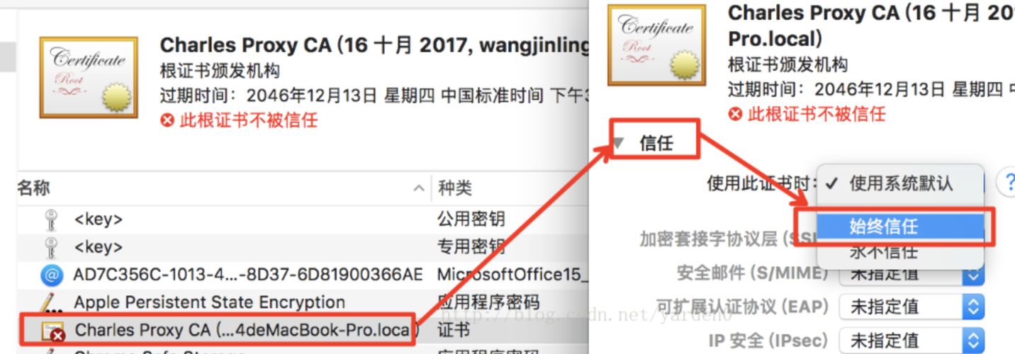 MAC安装并信任Charles证书解决代理后网页无法打开-开发者社区-阿里云