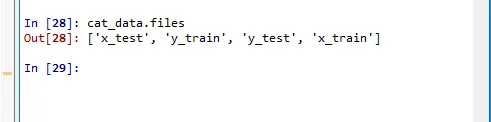 【python】python中.npz文件的读取