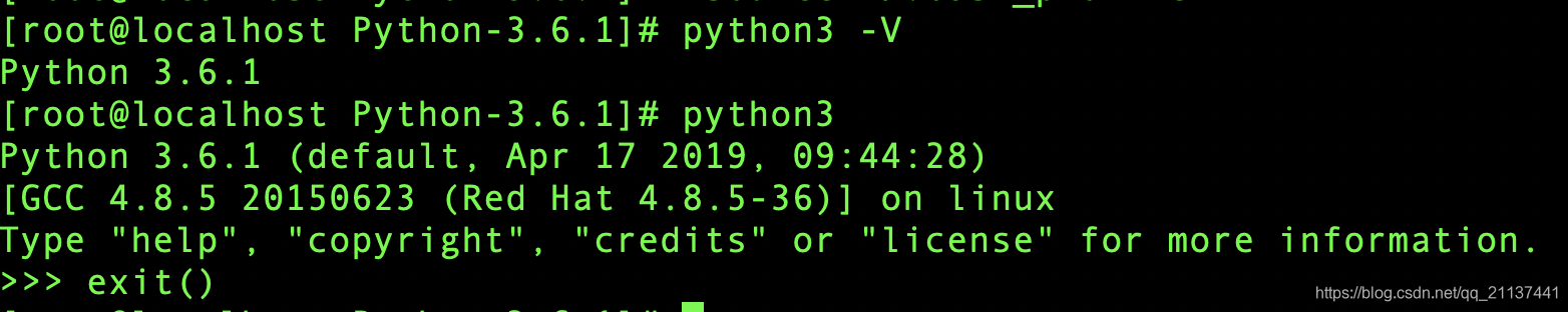 Linux安装Python3.6