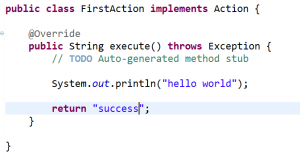 struts2中Action的三种开发编写形式，ActionSupport,POJO