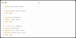 服务端推送技术 Server-sent Events springBoot代码示例