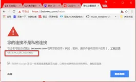Fiddler - 使用 Fiddler 监控本地 HTTP 请求，谷歌浏览器提示“隐私设置错误”