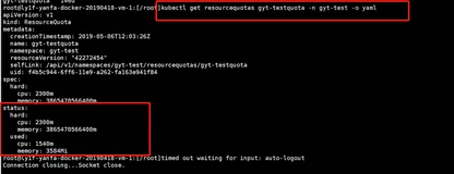 kubernetes-client/java：使用注意-ResouceQuota不能获取到Status信息