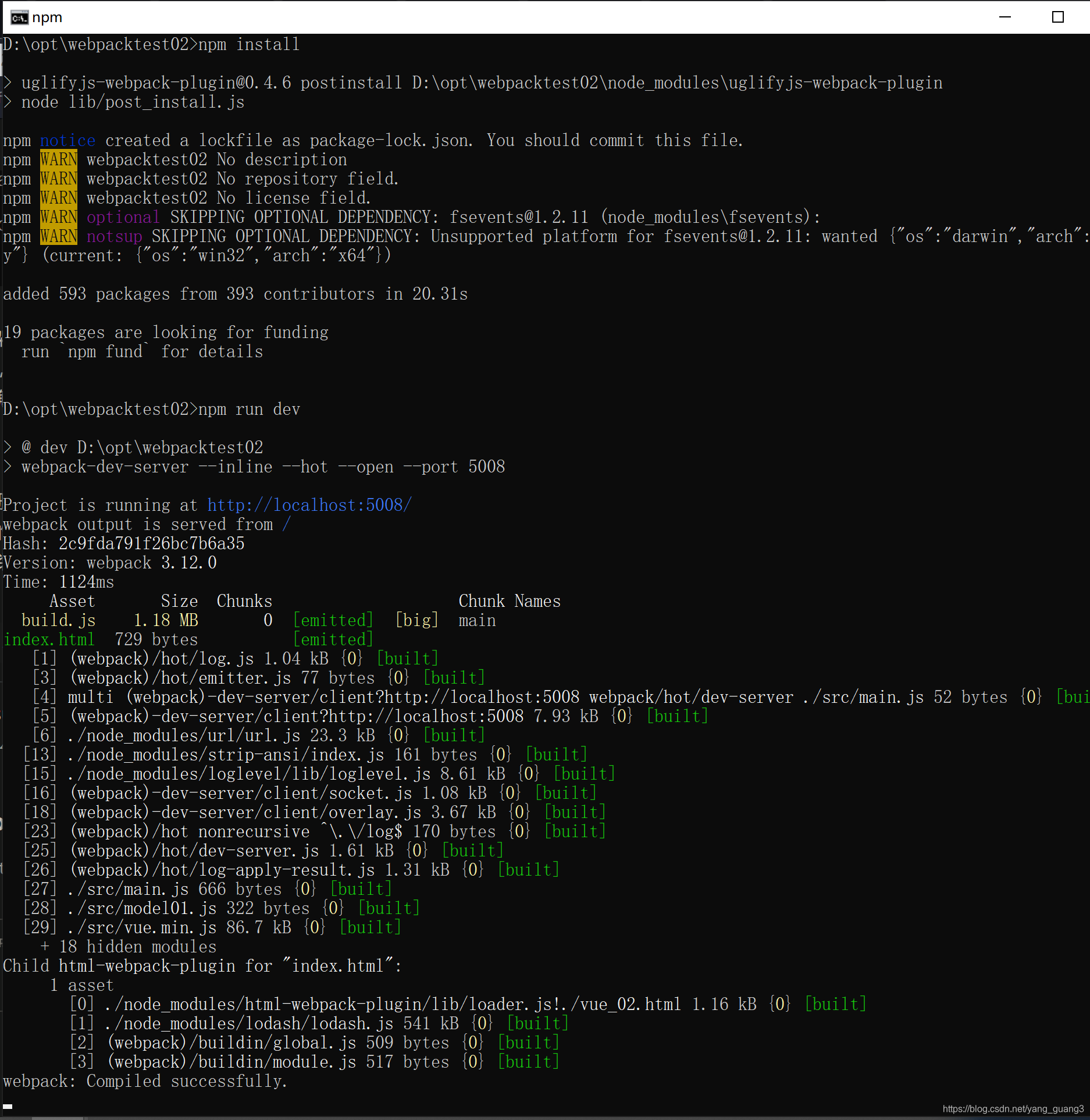 解决:'webpack-dev-server' 不是内部或外部命令,也不是可运行的程序 或批处理文件。-阿里云开发者社区