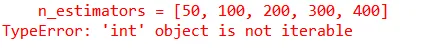 成功解决TypeError int object is not iterable