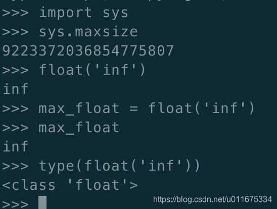 understand python float('inf') or float(' inf') with... Python 3中如何获取int整数与float浮点数的最大值-开发者社区-阿里云