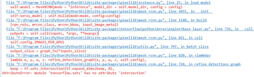 成功解决AttributeError: module tensorflow.sets has no attribute intersection