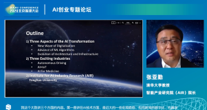 AI：2020年6月23日北京智源大会演讲分享之AI创业专题论坛——10:00-10:30张亚勤教授《智能产业新浪潮》