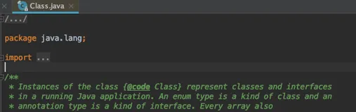 Java中class与Class的区别
