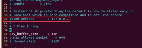 Ubuntu设置MySQL远程访问
