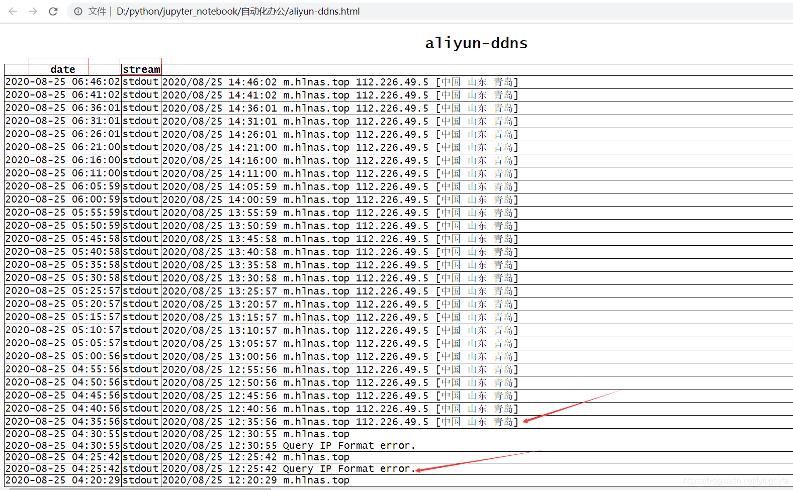 python 办公自动化系列 (1) 从22053条数据中统计断网次数并计算平均断网时间