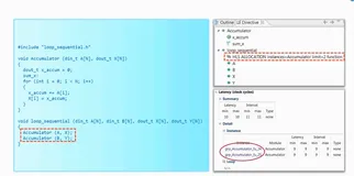 跟Xilinx SAE 学HLS系列视频讲座笔记（4）——For循环优化（下）