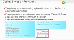 跟Xilinx SAE 学HLS系列视频讲座笔记（6）—— 函数优化