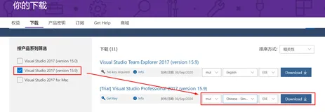 IDE之VS：Visual Studio2017版本安装图文教程之详细攻略