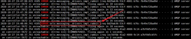 openstack报错——MainPID=0 Id=neutron-server.service ActiveState=failed