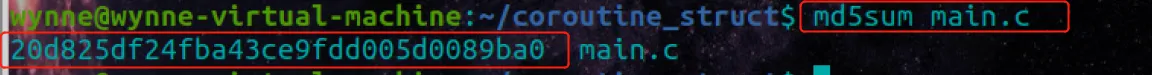 Linux 查看文件MD5值