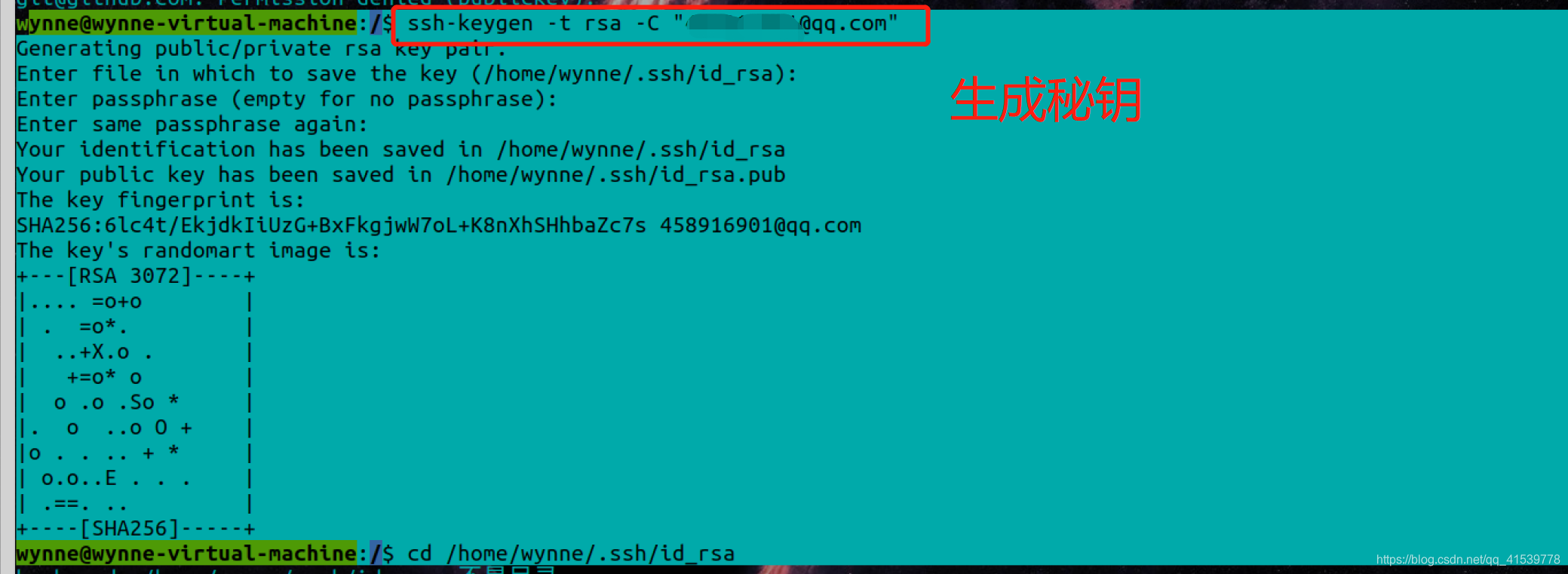 Linux下的github 添加秘钥出错：Key is invalid. You must supply a key in OpenSSH public key for