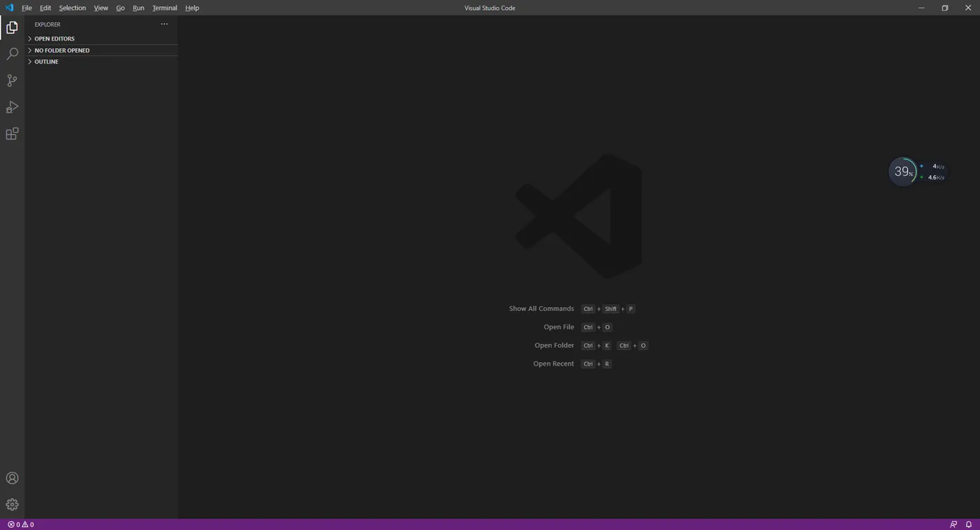 打开VSCODE