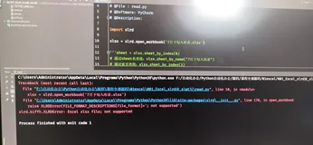 Python+Excel：xlrd.biffh.XLRDError: Excel xlsx file； not supported，两种解决方案